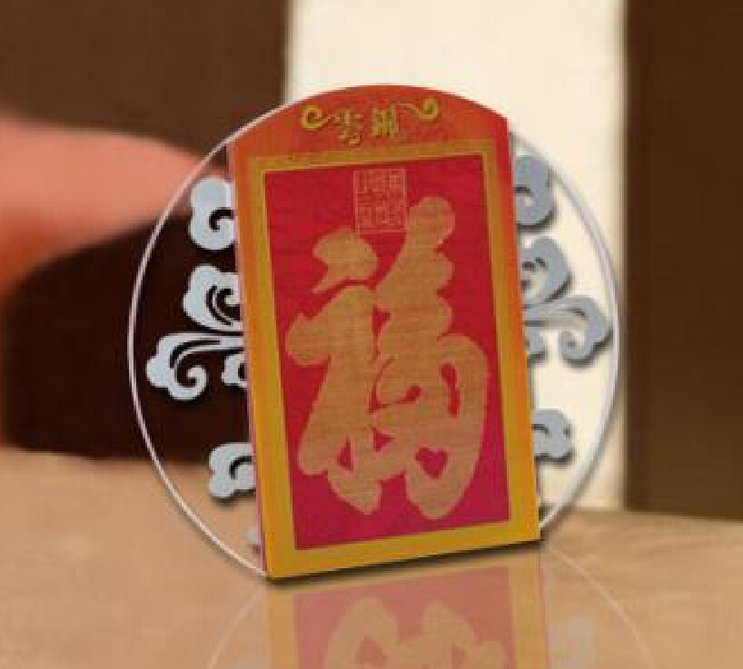 云锦水晶摆件