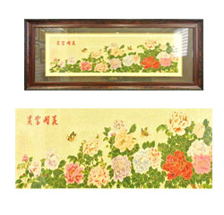 花开富贵大框画