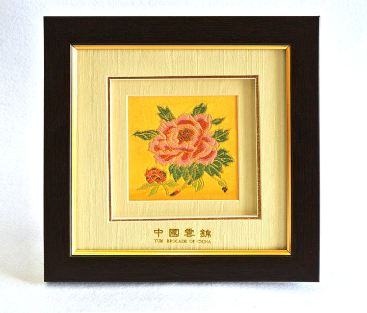 云锦八则小框画