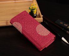 云锦真皮钱包